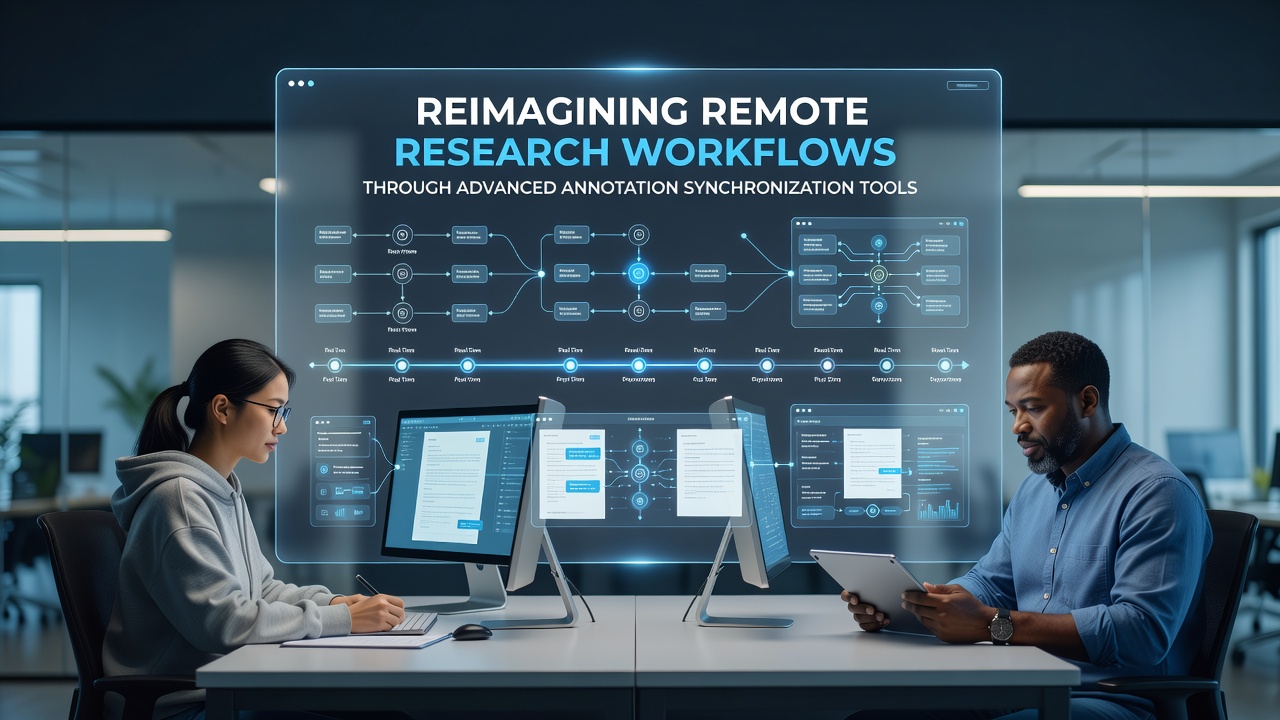 Reimagining Remote Research Workflows Through Advanced Annotation Synchronization Tools