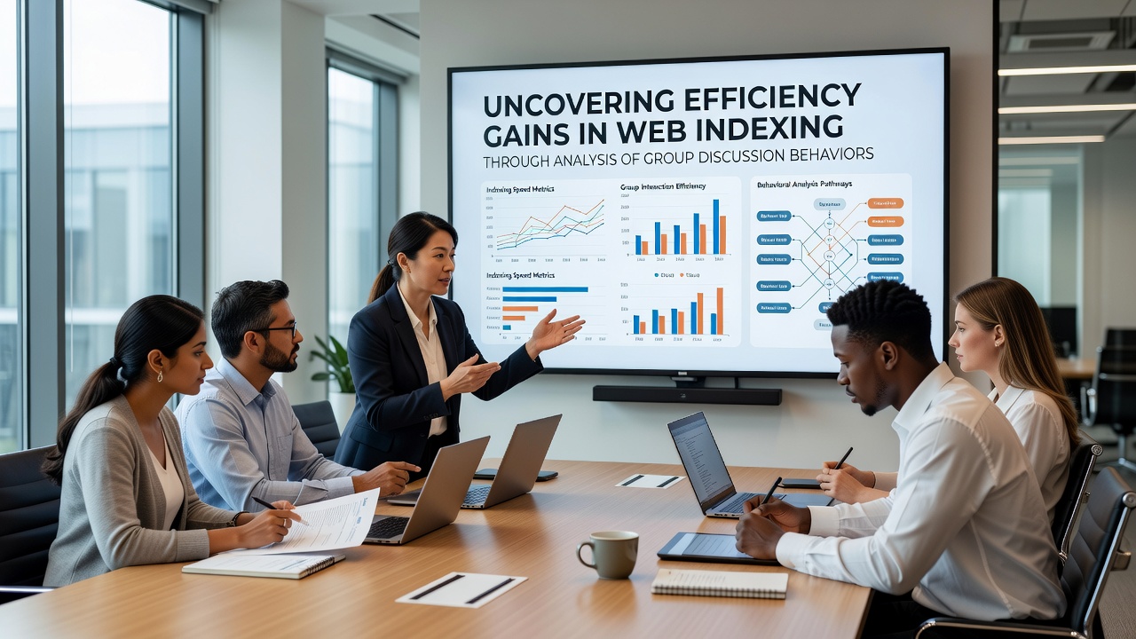 Uncovering Efficiency Gains in Web Indexing Through Analysis of Group Discussion Behaviors